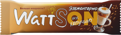 TM WattSON "Cappuccino-flavored bar"