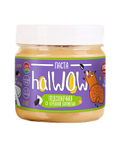 Sunflower butter spread with a popping caramel