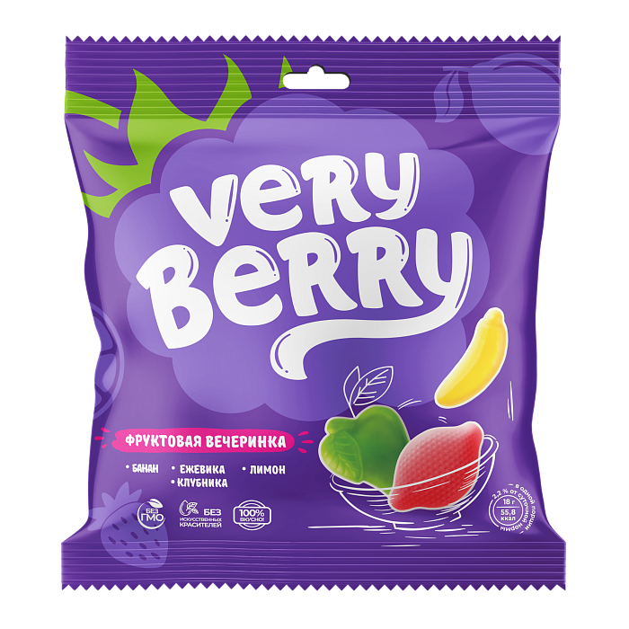 Marmalade TM "Good mood" with fruit party flavours